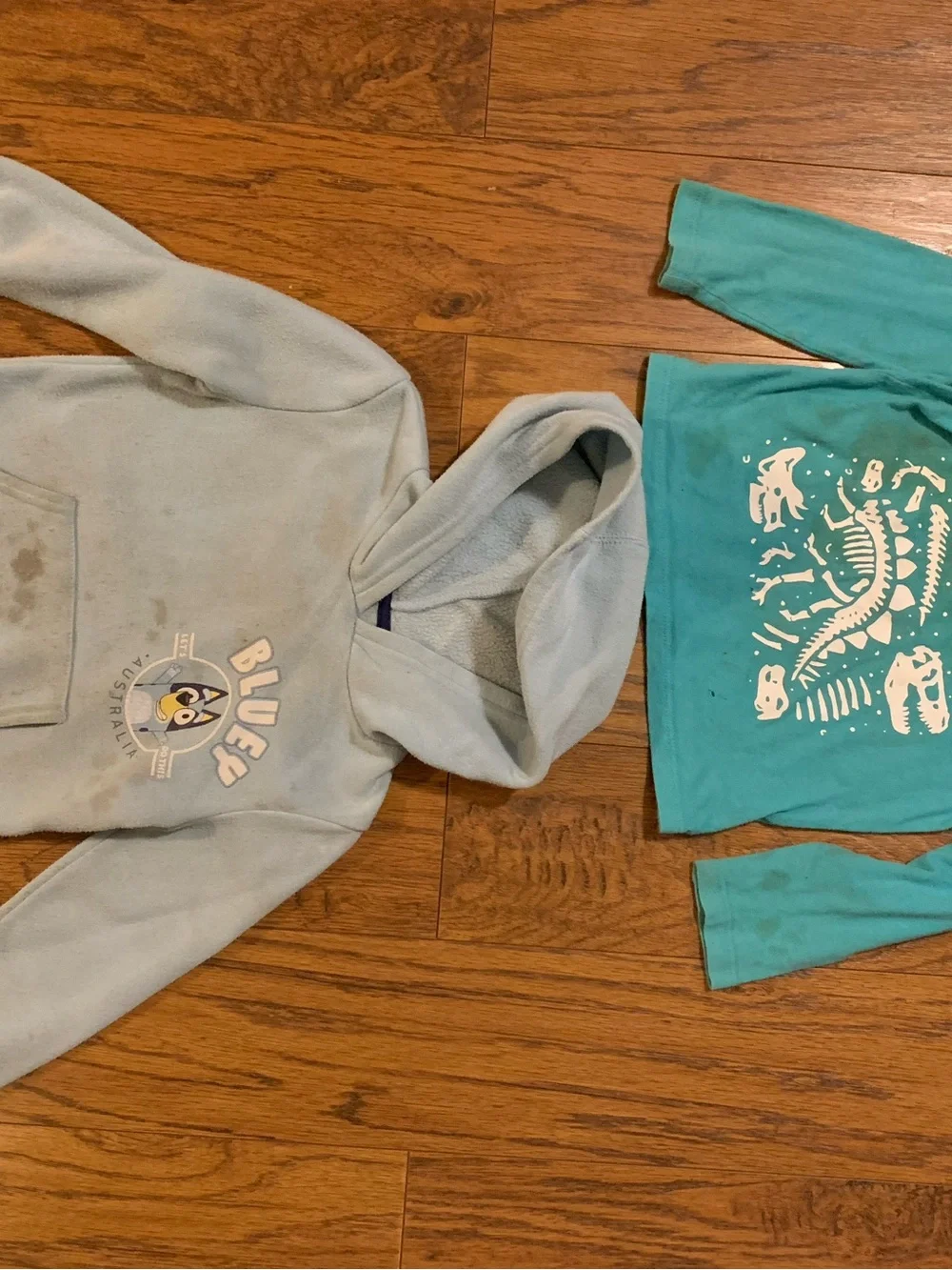 Reebok Light Green Kids' Hoodie with Logo